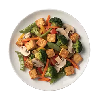 harmonie orientale – mixed vegetables & tofu