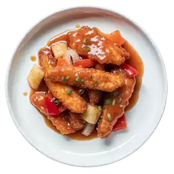harmonie orientale – sweet & sour fish
