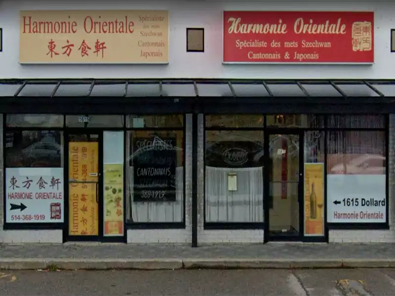 Restaurant Harmonie Orientale sur l'avenue Dollard, à LaSalle