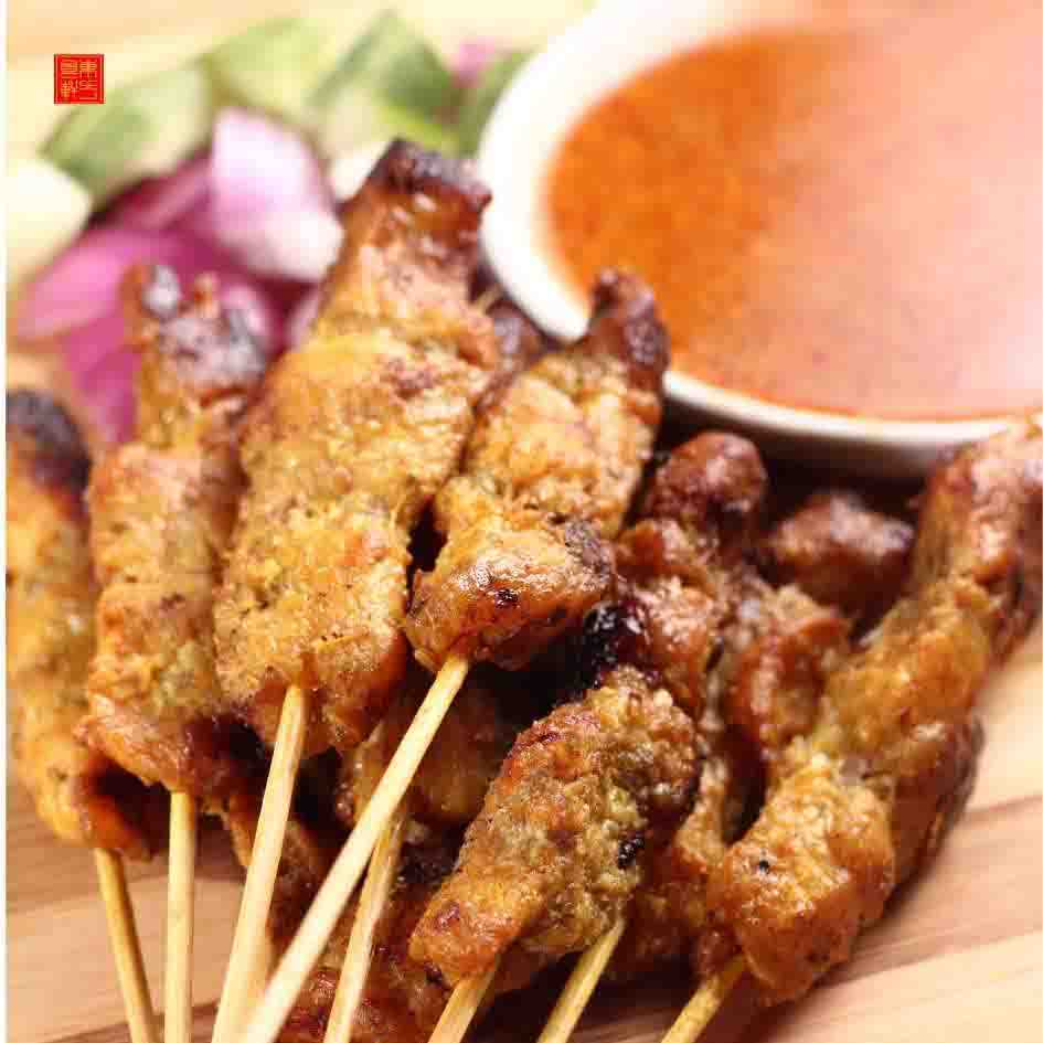 Boeuf à la sauce saté / Beef in satay sauce