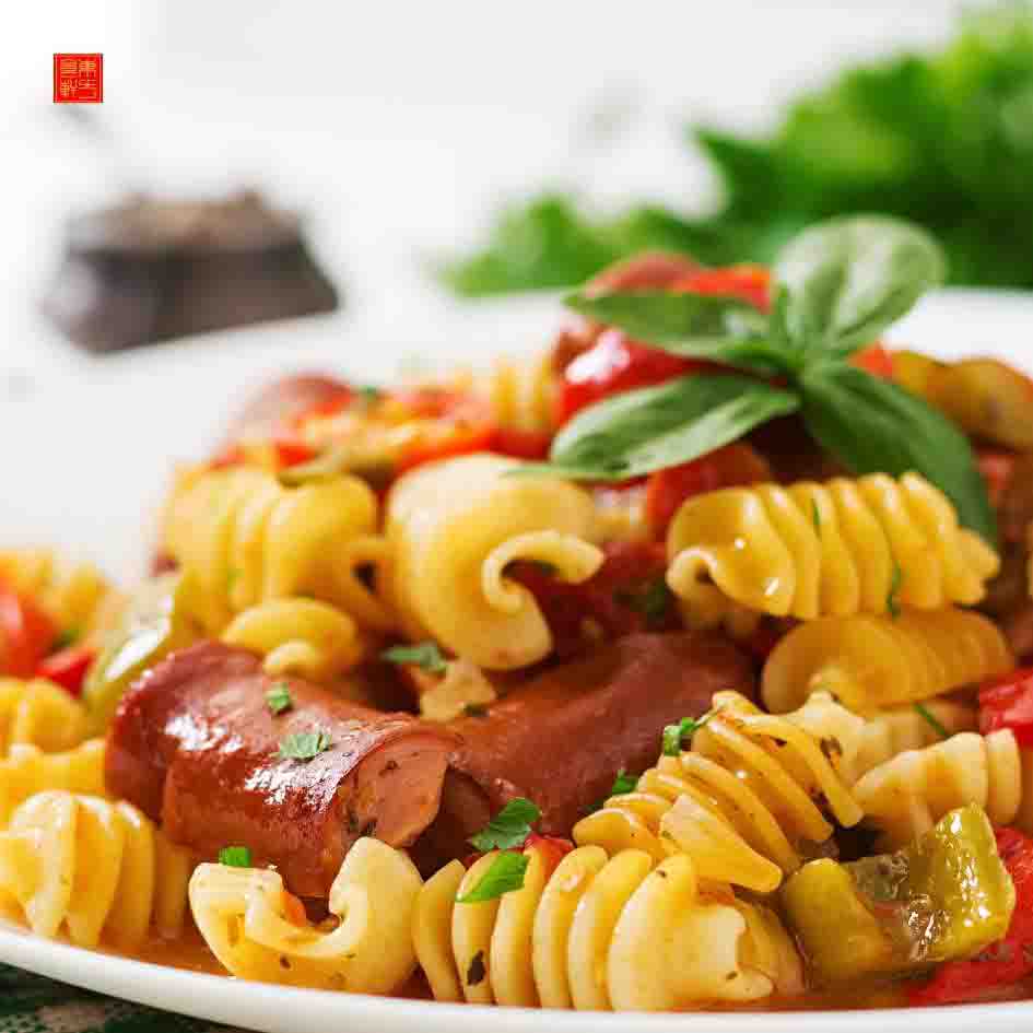 Macaroni au porc / Pork macaroni