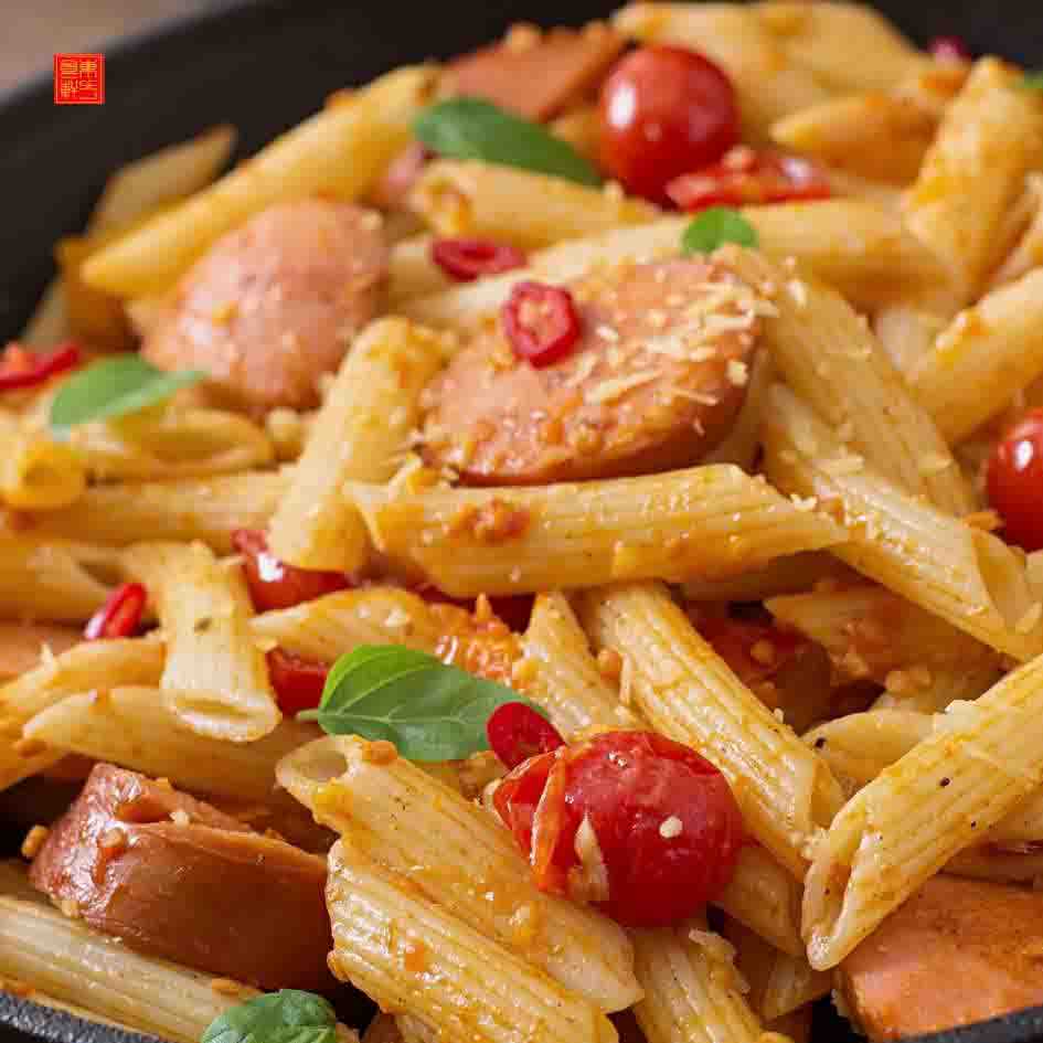 Macaroni au poulet / Chicken macaroni