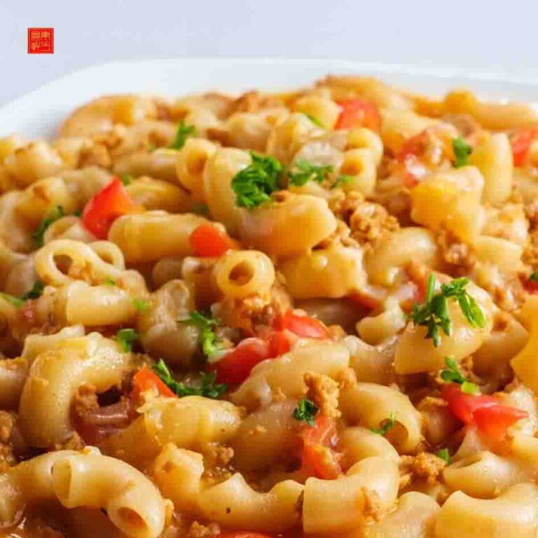 Macaroni aux légumes / Vegetable macaroni